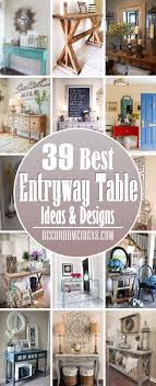 Styling entryway console table decor ideas. 37 Amazing Entry Table Ideas To Make A Great First Impression Decor Home Ideas