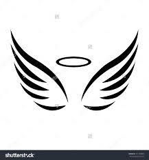 Image Result For Easy To Draw Angel Wings Halo Wings Drawing Angel Wings Drawing Angel Drawing Easy