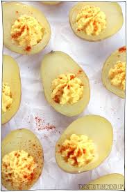 Vegan Deviled Potatoes Recipe Easy To Make Appetizers Vegan Recipes Easy Dessert Recipes Easy
