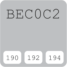 Bec0c2 Hex Color Code Schemes Paints