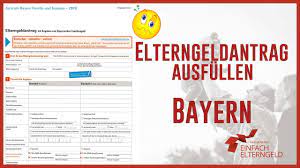 Ein unterschied zwischen müttern und vätern besteht hier nicht. Elterngeld Antrag Ausfullen Bayern Youtube