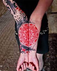 ← cubes dotwork tattoo on shoulder by andy cryztalz ← black flower circle dotwork tattoo sleeve by andy cryztalz. 16 Kaleidoscope Tattoo Ideas Kaleidoscope Tattoo Sacred Geometry Kaleidoscope