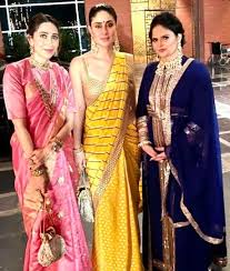 Kareena Kapoor And Taimur Make A Grand Appearance At Armaan And Anissa S Wedding In 2020 Perfect Sisters Kareena Kapoor Indian Outfits
