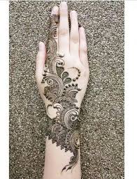 This Design Is Super Nice Im Glad To See A New Design That Isn T That Basic Americanized Tribal Unique Mehndi Designs Henna Designs Hand Arabic Mehndi Designs