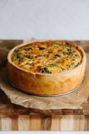Recipe Deep Dish Quiche Lorraine With Swiss Chard And Bacon Recipe Quiche Recipes Best Quiche Recipes Recipes