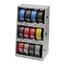 12-Spool Automotive Wire Assortment with Steel Rack - m