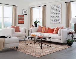 Contemporary Natural White Sofa Pia Contemporary Living Room White White Furniture Living Room Contemporary Living Room