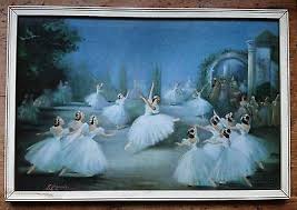 Print By Carlotta Edwards Vintage Wall Art Prints Ballet Art Ballet Pictures