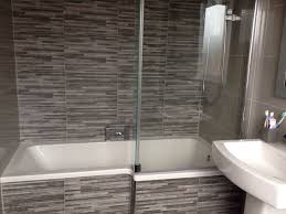 L Shaped Bath Screen Tiles L Shaped Bath Bathroom Design L Shaped Bathroom