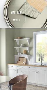 More images for kitchen paint colors 2019 behr » This Kitchen Is Filled With Natural Light Thanks To A Fresh Coat Of Behr Paint In Wabi Sabi When Paired With Light Wood Paint Colors For Home Home Decor Home