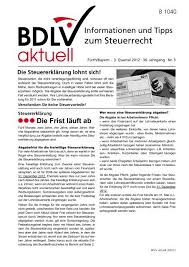 Nicht alle arbeitnehmer haben die pflicht. Die Steuererklarung Lohnt Sich Vdl Verband Der