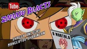 Kaleidoscope copy wheel eye) is an advanced form of the sharingan that has only been activated by a handful of uchiha. Zamasu Reacts To Shaggy Unlocks The Mongekyou Sharingan Youtube