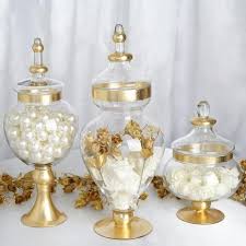 They come in numerous shapes and sizes with different types of lids as well. Pin By Dalia Fareed On Decor In 2021 Apothecary Jars Decor Glass Candy Jars Decorated Jars
