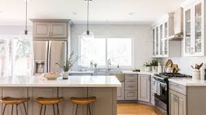 Are light gray kitchen cabinets ideas. 22 Gray Kitchen Cabinet Ideas That We Love