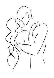 Bekijk meer ideeën over tekenen, vrouw silhouet, fotografie. If I Ever Get Married Spotify Kara7494 Lijntekening Minimalistische Tekening Abstracte Tekeningen
