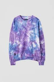 Check spelling or type a new query. Purple Tie Dye Sweatshirt Pull Bear In 2021 Tie Dye Sweatshirt Diy Tie Dye Shirts Tie Dye Outfits