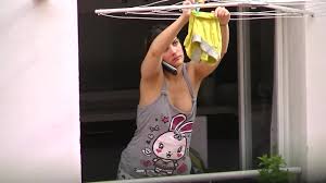 He said that he (is going/was going) to learn spanish. Seductive Neighbor And Her Morning Routine Voyeurstyle Com