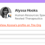 Profile Picture of Alyssa Hooks - Human Resources Specialist at Nested Therapeutics (@theorg.com) on Google