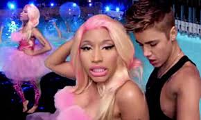 justin bieber & nicki minaj: body rock, girl, i wanna feel your body rock. I Gotta Keep An Eye Out For Selena Nicki Minaj Flirts With A Gyrating Justin Bieber As The Pair Get Wet And Wild In His New Music Video Beauty And A Beat