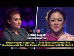 Shima bagaimanapun berkata dia menerima komen tersebut dengan hati terbuka dan terus berusaha memperbaiki kelemahan diri. Ada Nampak Mummy Happy Komen Mummy Mas Idayu Pada Baby Shima Di Konsert Big Stage Youtube