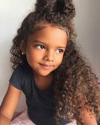 Seriously cute bob hairstyle for curly hair. 110 Best Mixed Hairstyles Ideas Kids Hairstyles Baby Hairstyles Little Girl Hairstyles