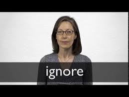 نتیجه جستجوی لغت [ignore] در گوگل