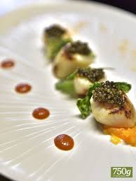 Sbc 7 Coquilles Saint Jacques Reduction De Carottes Tuiles D Herbes Et Caviar Et Si C Etait Bon Coquille Saint Jacques Alimentation Recettes De Cuisine
