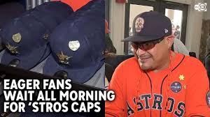 Shop houston astros caps & hats from hatstoreworld.com. Astros Fans Waited Since Early Am For New Bun B Hats Youtube