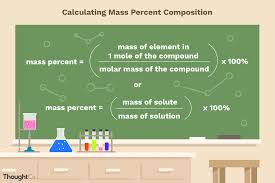 For chemistry and other sciences, it is customary to keep a negative value, should one occur. How To Calculate Mass Percent Composition