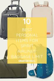 10 Best Personal Items For Spirit Airlines Baggage Limit Smartertravel Spirit Airlines Spirit Airlines Personal Item Ski Trip Essentials