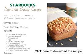 Check spelling or type a new query. Delicious Starbucks Banana Bread Recipe Starbucks Banana Bread Banana Bread Recipes Delicious Banana Bread Recipe