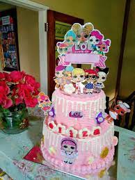 Kue ulang tahun spiderman / cake spiderman 2 tingkat: Lol Birth Cake 2 Tingkat