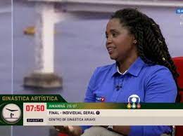She is the 2003 world champion on the floor apparatus. Sios Rkcjee8im