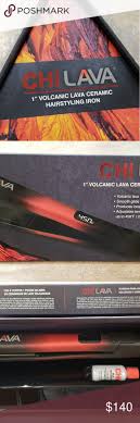 Chi Lava Ceramic Flat Iron Straightener Nwt With Images Ceramic Flat Iron Ceramics Flat Iron