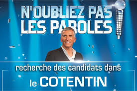 Kevin quitte n'oubliez pas les paroles avec 410.000 euros et devient ainsi le recordman de l'histoire des jeux de france télévisions avec la plus importante il avait là encore été décroché au jeu de karaoké de nagui, en 2016, par un candidat prénommé hervé. Nagui Et L Emission N Oubliez Pas Les Paroles Recherchent Des Candidats Dans Le Cotentin La Presse De La Manche