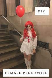 Diy Female Pennywise It Costume Bright Shadows Pennywise Halloween Costume Halloween Costumes Women Female Pennywise Costume