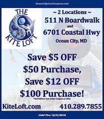 The Kite Loft Ocean City Md With Coupon Ocean City Cool Ocean City Md Ocean City Ocean