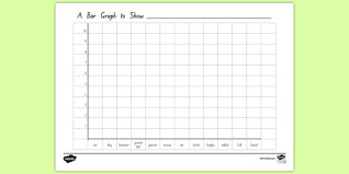 Editable Class Pets Bar Graph Template