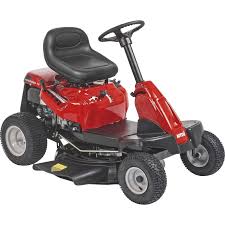 Pour l'entretien de ses espaces verts, le jardinier ne pousse plus sa tondeuse en étant debout derrière, il est confortablement assis sur son tracteur tondeuse. Tondeuse Autoportee Mini Rider 76 Sde Breillon Verts Loisirs