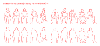 Sitting Male Front 1 Dimensions Drawings Dimensions Com Today, we walk you through the latter process of using online pose reference photo websites which give you access to the best quality material. sitting male front 1 dimensions