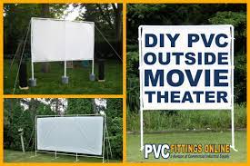 Elite screens diy pro outdoor projector screens various. Build Your Own Diy Pvc Outside Movie Theater Project Guides