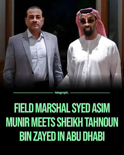 CDF Field Marshal Asim Munir expresses gratitude to UAE for investment,  support to economy in meeting with NSA Sheikh Tahnoon bin Zayed Al Nahyan.  📸: ISPR Read more: https://www.geo.tv/latest/651128- #GeoNews