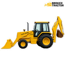 John Deere 610B Backhoe Loader