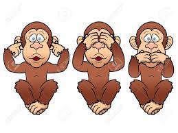 A small but nicely carved toothpick holder in the wise monkeys. Illustration Of Cartoon Three Monkeys See Hear Speak No Evil Royalty Free Cliparts Vectors And Stock Illustration Image 17813655