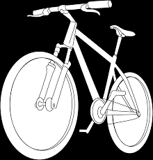 Show your kids a fun way to learn the abcs with alphabet printables they can color. Bicycle Coloring Page Bicycle Full Size Png Download Seekpng