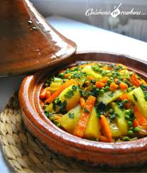 Tajine De Carottes Petits Pois Et Pommes De Terre Cuisinons En Couleurs