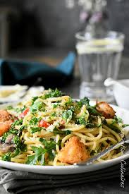 Pates Aux Crevettes Sauce Cremeuse Ail Et Citron Le Blog Cuisine De Samar Recette Pates Crevettes Idee Recette Rapide Sauce Cremeuse