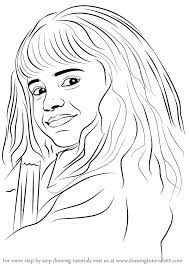 Now your students can learn how to draw harry potter with a new step by step tutorial. Learn How To Draw Hermione Granger From Harry Potter Harry Potter Step By Step Drawing Tutorials
