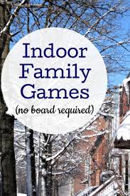 Listing of sites about drinking games without props. 14 Fun Indoor Family Games No Board Necessary