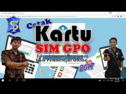Download tindak lanjut guru pembelajar online (gpo). Cetak Kartu Sim Gpo By Lindu Youtube